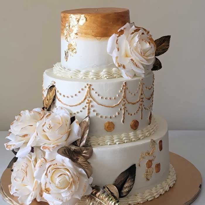Leigh-Anne's Flower Cake Design | ​EXQUISITE WEDDING CAKES - Manchester -  Cheshire, UK