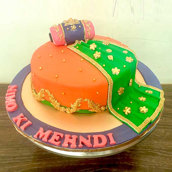 MEHNDI CAKES - Cakes by sejal
